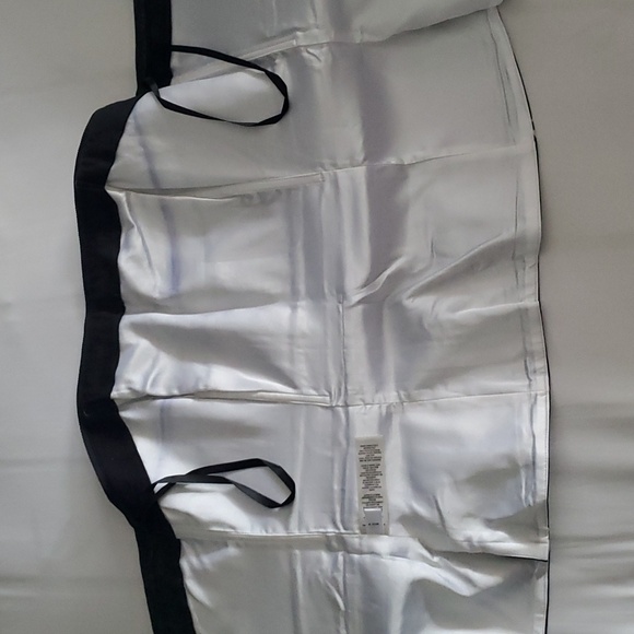 White Black-strapless top, black with white pattern, size 4. Never worn. - Picture 3 of 5